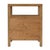Nora 21 in. W Rectangular Wood 2 Drawer Nightstand with Open Shelf, Light Natural For Sale In Chicago - Image 6 of 8