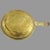 English brass bed warmer with pierced lid. Beautiful turned handle. 1800 Dimensions 11" diameter 42" long $45.00 shipping...