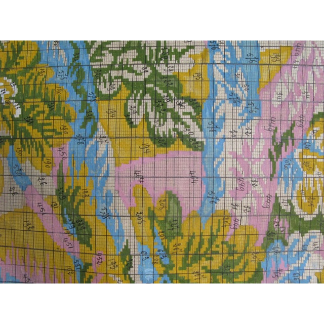 Antique Tapestry Design Gouache Painting For Sale - Image 14 of 18