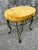 Mid-Century Modern Wrought Iron Vanity Stool. Circa 1960s For Sale - Image 14 of 18