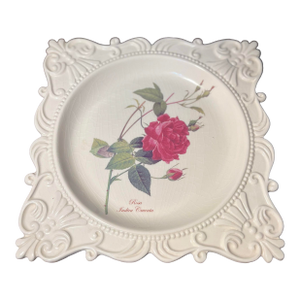Vintage Formalities by Baum Bros . Rose Plate