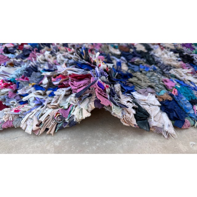1980s 1980s Morocco Colorful Vintage Rug - 2'11" X 5'4" Ft For Sale - Image 5 of 8