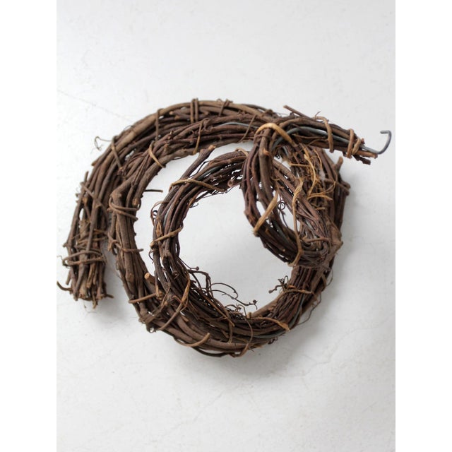 Wood Vintage Grapevine Tree Sculpture For Sale - Image 7 of 8