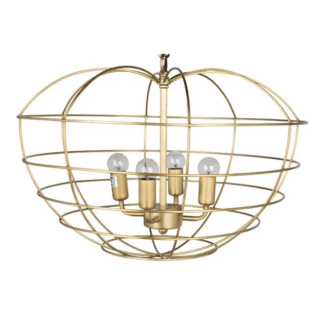 NOIR Mo Pendant in Antique Brass For Sale