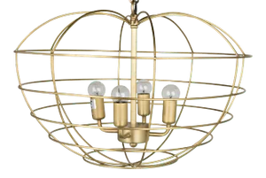 NOIR Mo Pendant in Antique Brass