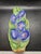 Vintage ITALY La Ceramica Hand Painted Pottery Spoon Rest Purple Grapes, Numbered