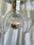 Silver Space Age Glass Futura Biomorphic Pendant Light by Koch & Lowy for Peill & Putzler, Germany, 1970s For Sale - Image 8 of 15