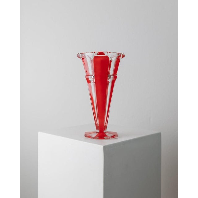 Large Vintage Murano Glass Vase, 1970s For Sale - Image 11 of 11