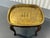 Brass Vintage Wood Queen Anne Style Table With Removable Brass Tray For Sale - Image 8 of 9