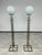 Pair of art nouveau floor lamps by Adolf Loos, looks like Woka lamps production from around 1960-70s. This piece is...