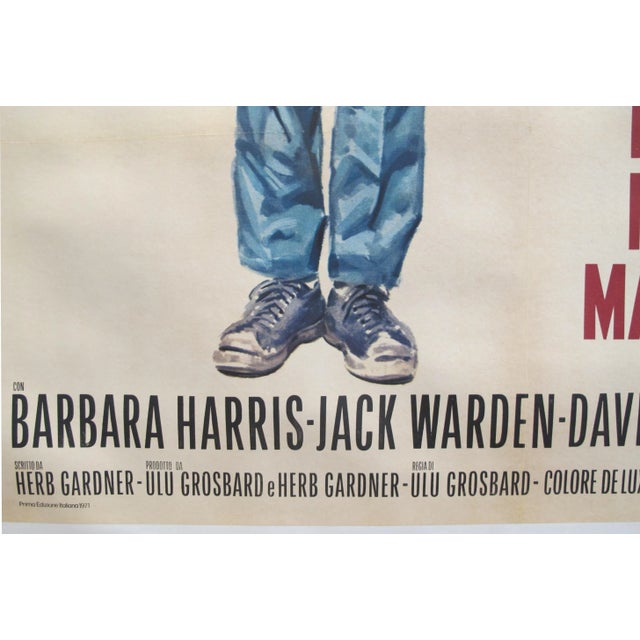 Paper 1970s Original Oversize Movie Poster - Who Is Harry Kellerman... (Italian Version) For Sale - Image 7 of 10