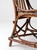 Wood Vintage Amish Twig Furniture Set Bentwood Chair, Coffee Table, and End Table For Sale - Image 7 of 18