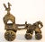 Asian Antique Antique Hindu Bronze Temple Horse and Chariot Statue Toy on Wheels India For Sale - Image 3 of 12