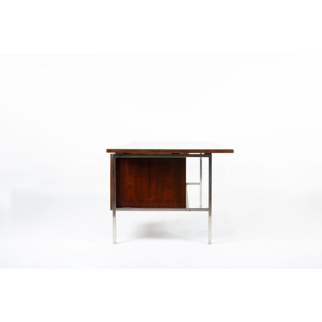 This elegant desk was designed by French designer Alain Richard and custom-made for a Parisian collector in the 1960s. It...