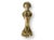 English Antique English Brass Horse Doorknocker For Sale - Image 3 of 5
