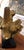 Wood Old Gilt Painted Driftwood Sculpture For Sale - Image 7 of 7