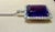 Modern 152 Ct Emerald Cut Amethyst & 10 Ct Diamond Pendant Necklace 14kw Gold + Chain For Sale - Image 3 of 8