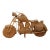 Vintage Handwoven Wicker Motorcycle Sculpture Attributed to Tom Dixon For Sale