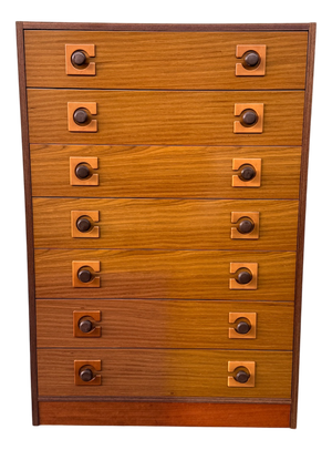 Italian Vertical Chest of Drawers, 1970s