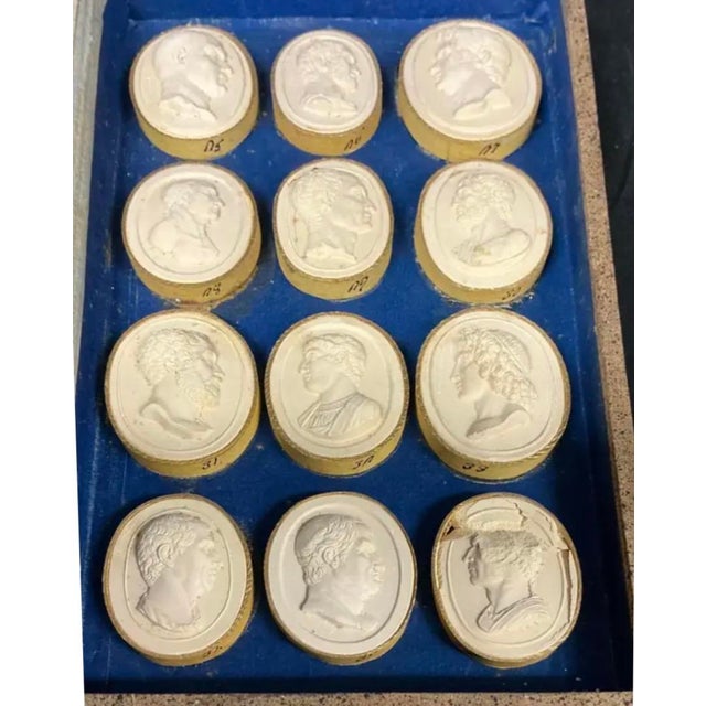 Early 19th Century Grand Tour Book of Plaster Intaglios by Bartolomeo Paoletti #2 For Sale - Image 5 of 16