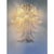 Contemporary Transparent Diamante Selle-Petali Murano Glass Wall Sconce by Simoeng for Simoeng For Sale - Image 3 of 7