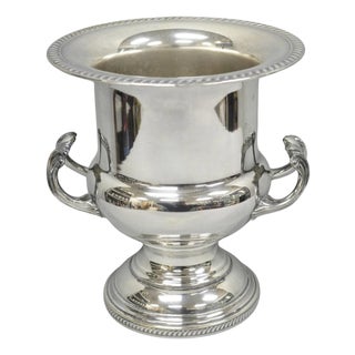 Vintage Fb Rogers Silver Plated Trophy Cup Urn Champagne Chiller Ice Bucket For Sale