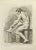 Nicholas Cochin, Anatomy Studies, Etching, 1755 For Sale