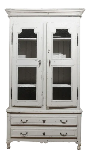 1760s Southwestern French Louis XV Buffet à Deux-Corps
