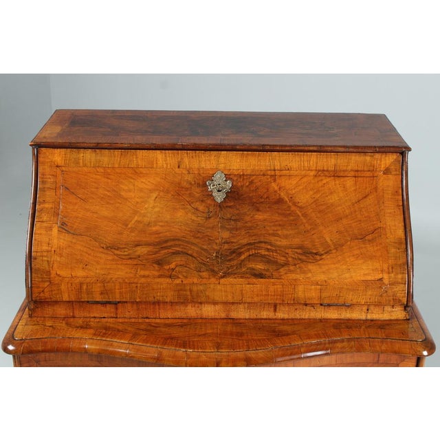 Mid 18th Century Swiss Louis XV Secretaire, 1760s For Sale - Image 5 of 18