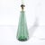 Modernist Hand-Blown Fluted Translucent Sea Green Hue Murano Glass Table Lamps For Sale - Image 9 of 10
