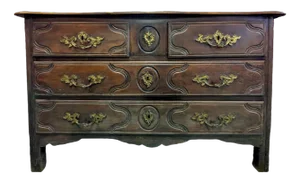 Louis XIV Chest of Drawers in Walnut
