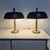 Black Mid-Century Mushroom Lamps from Egon Hillebrand, 1970s, Set of 2 For Sale - Image 8 of 14