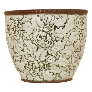 Ceramic Flower Pot from Eichwald Ceramic, 1890s For Sale