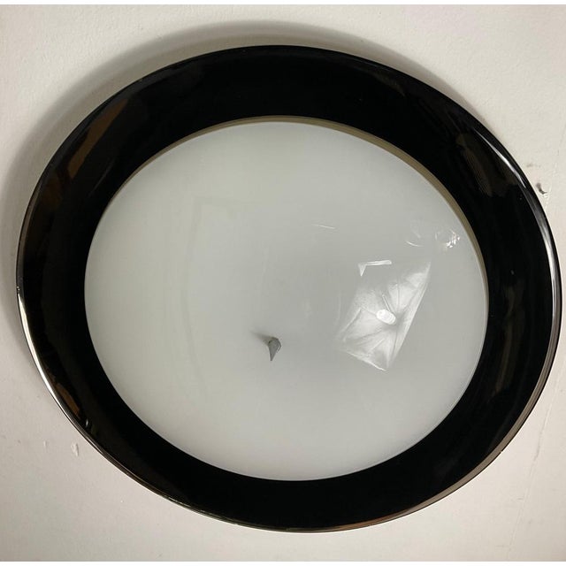 Metal and Glass Ceiling Light by Bruno Gatta for Stilnovo, 1970 For Sale - Image 9 of 18