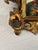 Baroque Vintage Italian Florentine Hand-Carved Giltwood Baroque Miniature Frame For Sale - Image 3 of 5