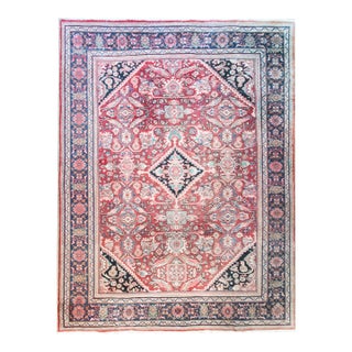 Early 20th Century Persian Mahal Rug For Sale