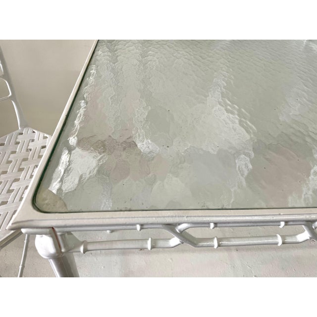 Brown Jordan Brown Jordan Garden Dining Set by Hall Bradley "Calcutta" - Set of 7 For Sale - Image 4 of 18