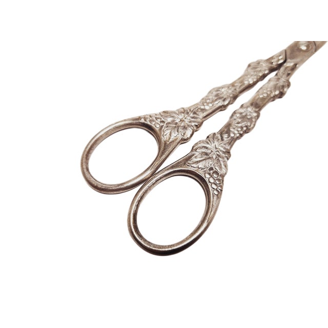 Danish Art Nouveau Grapes Scissors, 1920s For Sale - Image 3 of 7