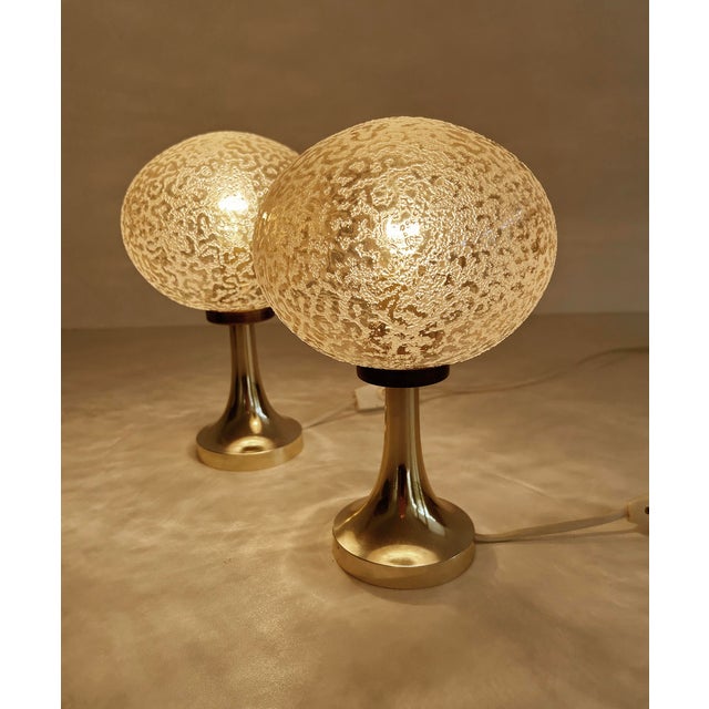 Vintage Space Age Table Lamps from Aro, 1970s, Set of 2 For Sale - Image 4 of 14