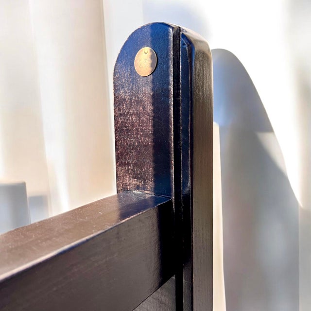 Extra Large Vintage Studio Easel in Oak, 1950s, Rollable Crank Spindle, Height Adjustable For Sale - Image 16 of 18