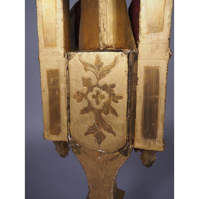 18th Century French Giltwood Architectural Monstrance For Sale - Image 16 of 18