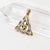 2020s Triquetra Estate Pendant in Solid 14k Gold - Timeless Fine Jewelry For Sale - Image 5 of 6
