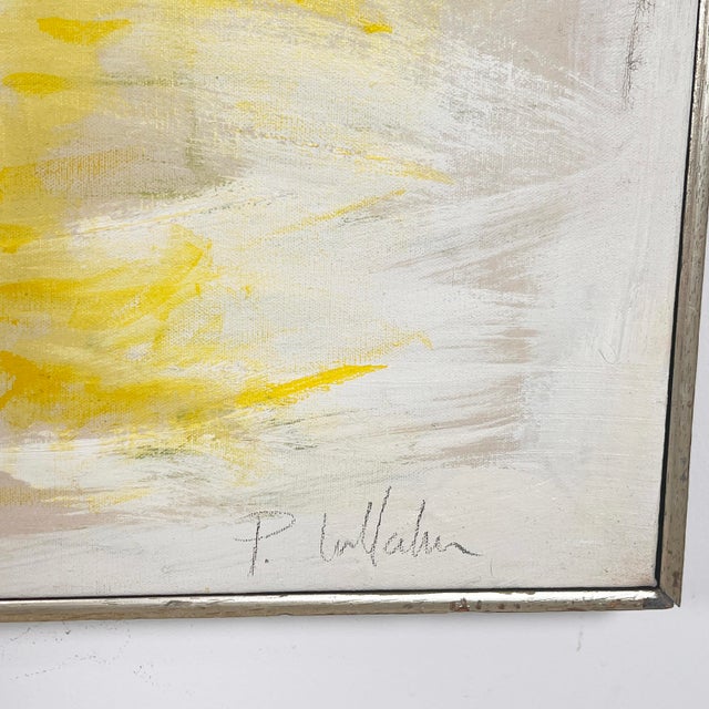 Large Modernist Abstract Painting by Ny Expressionist Phillip Callahan, C. 1960s For Sale In Boston - Image 6 of 9