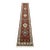 Fine Kashmar Runner 1’10” X 10’1” Red Wool Traditional Hand-Knotted Rug For Sale