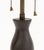 Late 20th Century Modern Giacometti Style Patinated Bronze Table Lamp For Sale In New York - Image 6 of 7