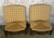 Pair of French Country Style Lounge Chairs W/ Ottomans For Sale - Image 13 of 15
