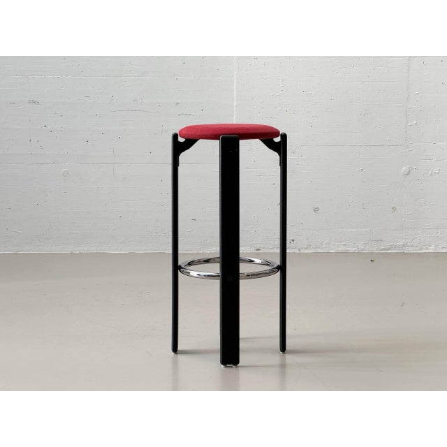 Vintage Bar Stool by Bruno Rey for Dietiker, Switzerland, 1970s For Sale - Image 10 of 18