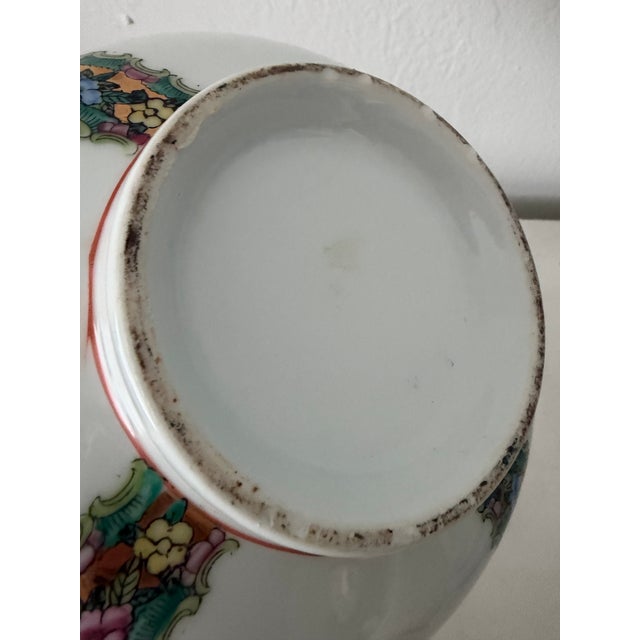 Famille Rose Large Bowl For Sale - Image 4 of 7