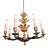 Mid-Century French Figurative Chandelier, 1950s For Sale