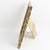 Beige French Snake-Skin-Like Camouflage Pattern Picture Frame, circa 1960 For Sale - Image 8 of 8
